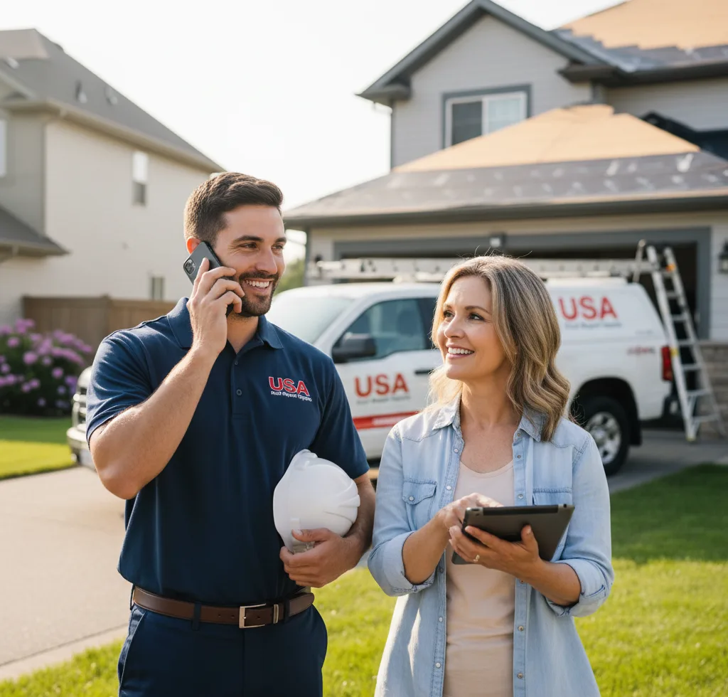 USA Roof Repair Experts customer support in Grants